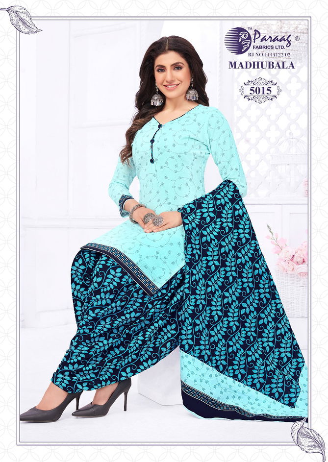 Paraag Madhubala Vol 5 Printed Cotton Dress Material Catalog
